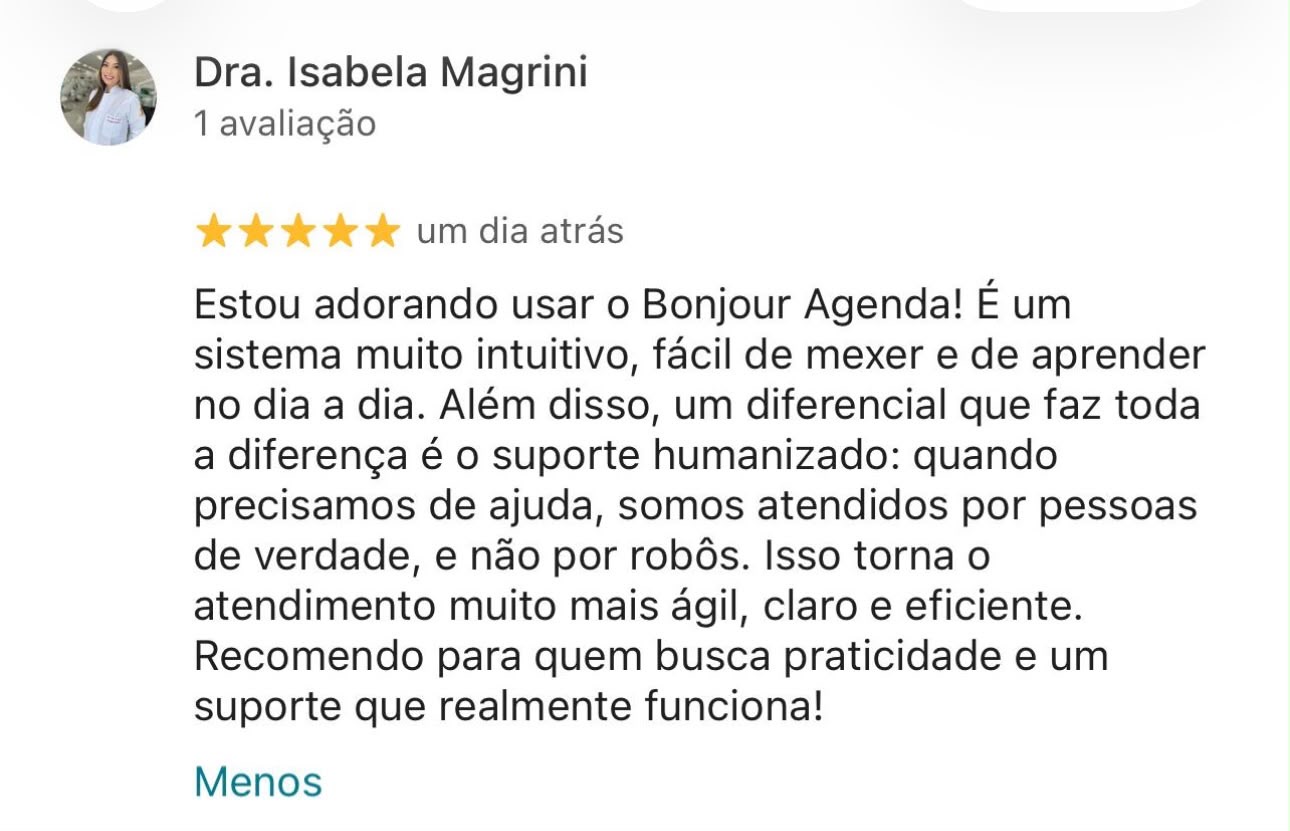 Depoimento de Dra. Isabela Magrini